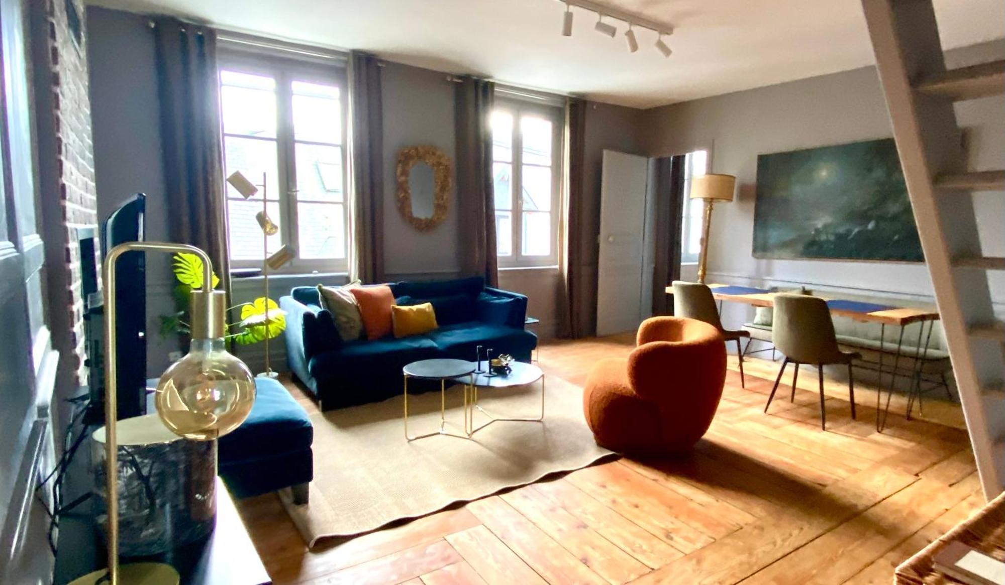 Appartamento Duplex Le Glencoe Honfleur Esterno foto